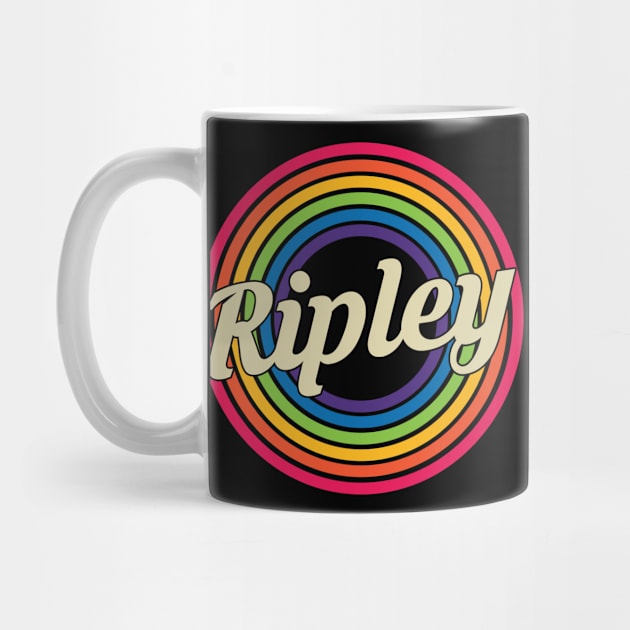 Ripley - Retro Rainbow Style by MaydenArt